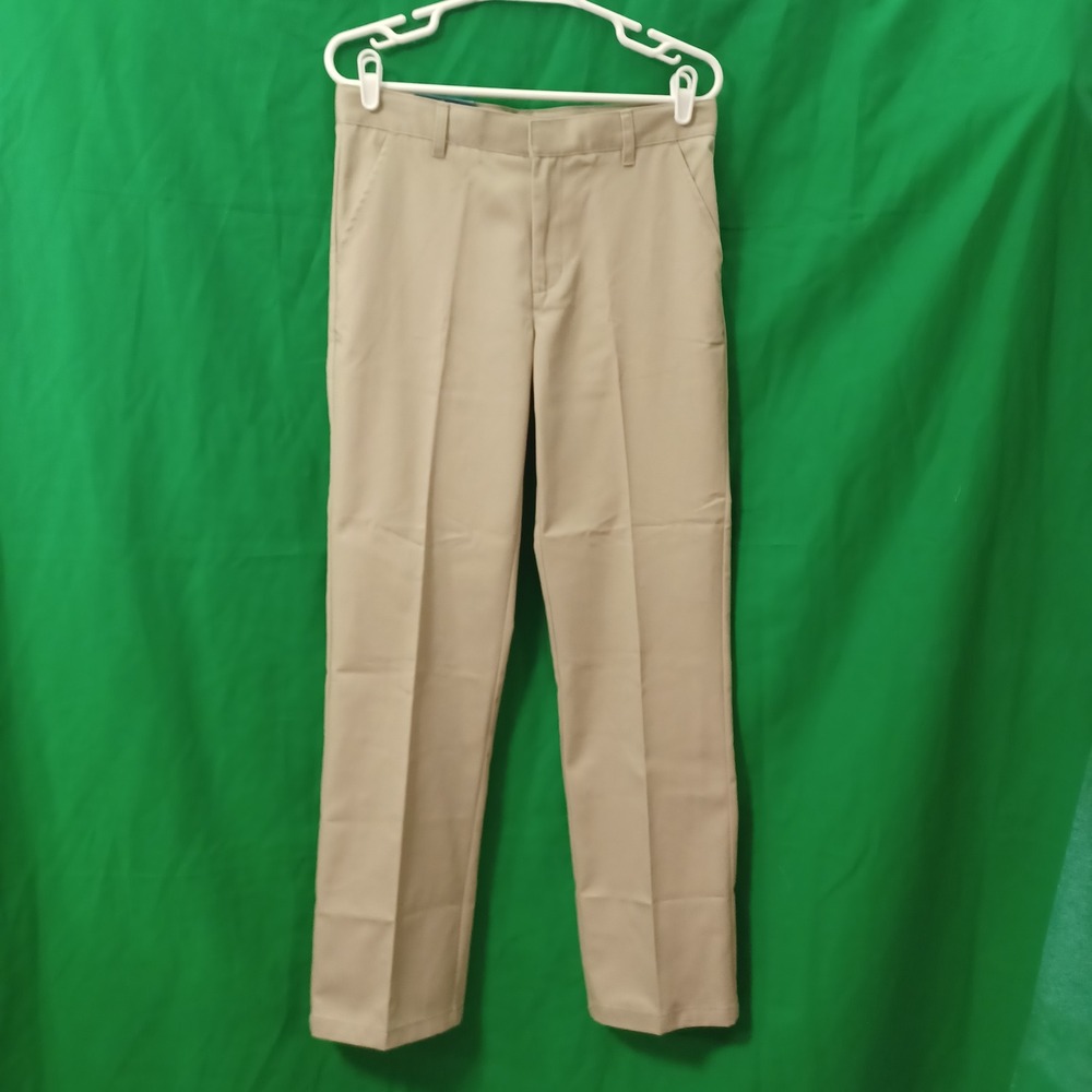 French Toast Boys Khaki Relaxed Fit School Uniform Pant Size 16 Adjustable Waist